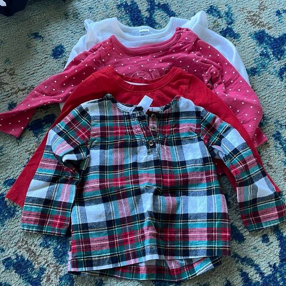 Carter's Other - 3 for $20 - bundle of 4 baby long sleeve shirts